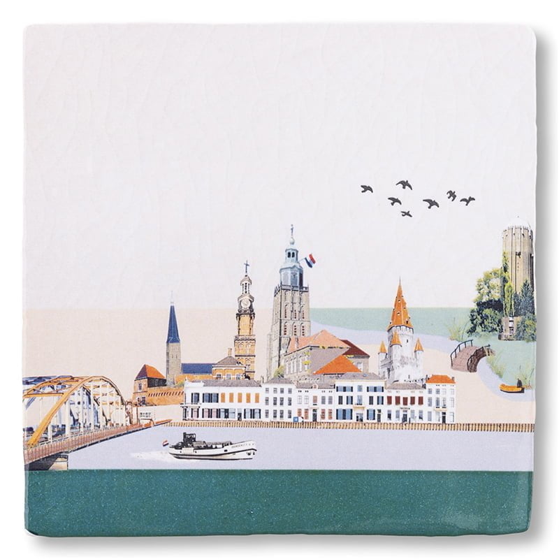 Zutphen Torenstad 10 x 10cm - LEEF mode en accessoires