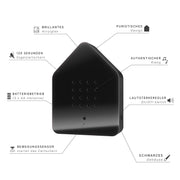 Zwitscherbox Black Black Black Dark - LEEF mode en accessoires