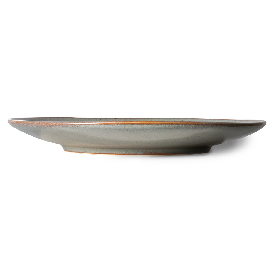 70's Ceramics Dinner Plate Mineral van HKliving te koop bij LEEF mode en accessoires Meppel