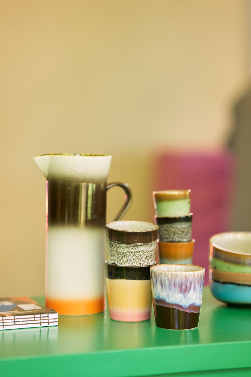 70's Ceramics Coffee Mug Bomb - LEEF mode en accessoires