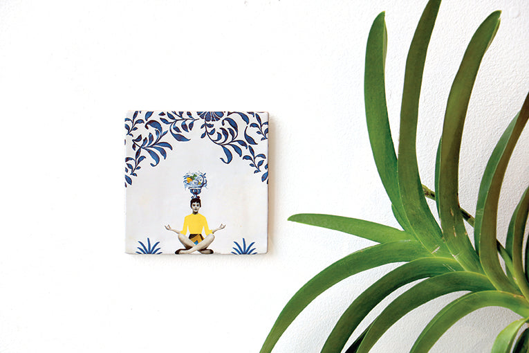 A moment of silence 10x10 van StoryTiles te koop bij LEEF mode en accessoires Meppel