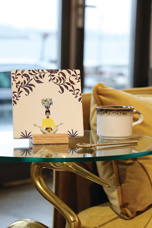 A moment of silence 10x10 van StoryTiles te koop bij LEEF mode en accessoires Meppel