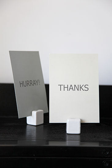 Blok Kandelaar White - LEEF mode en accessoires