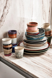 Ceramic 70's Mug rock Rock van HKliving te koop bij LEEF mode en accessoires Meppel