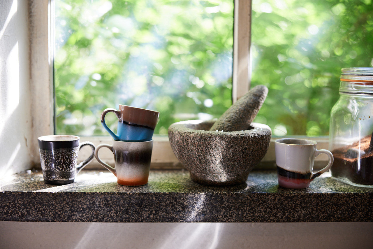 Ceramic 70's Espresso mug Dunes - LEEF mode en accessoires