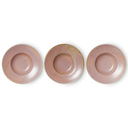 Chef Ceramics Pasta Plate Rustic Pink - LEEF mode en accessoires