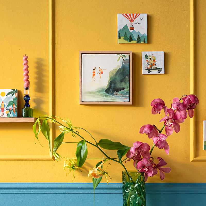 Dare to Jump Large 20x20cm - LEEF mode en accessoires