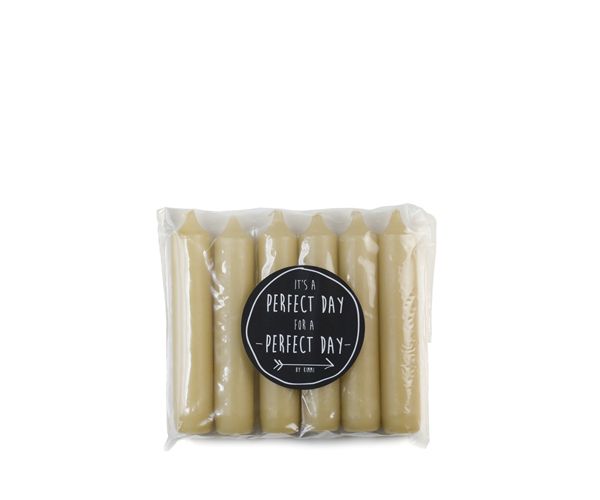 Extruder Candles Sand van Rustik Lys te koop bij LEEF mode en accessoires Meppel