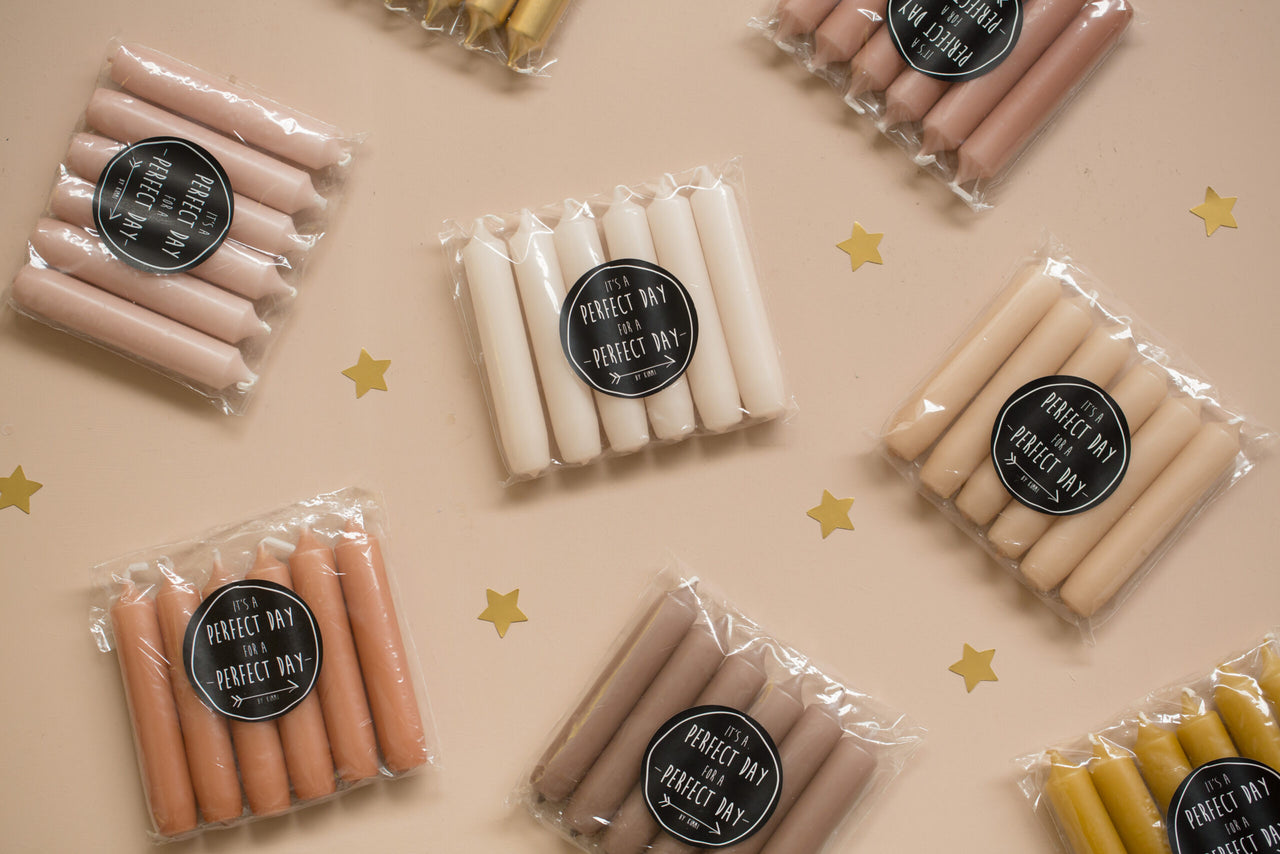 Extruder Candles  Wit van Rustik Lys te koop bij LEEF mode en accessoires Meppel