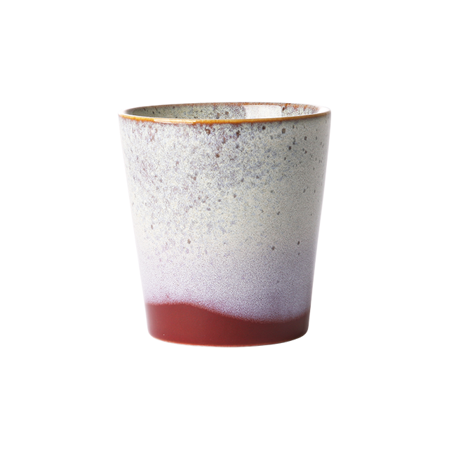 HKliving Ceramic 70's mug  Frost van HKliving te koop bij LEEF mode en accessoires Meppel