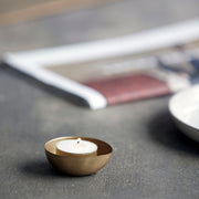 Tea light Egg, goud Gold van House Doctor te koop bij LEEF mode en accessoires Meppel