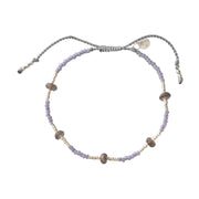 Warrior Smokey Quartz Silver Bracelet Smokey quartz - LEEF mode en accessoires