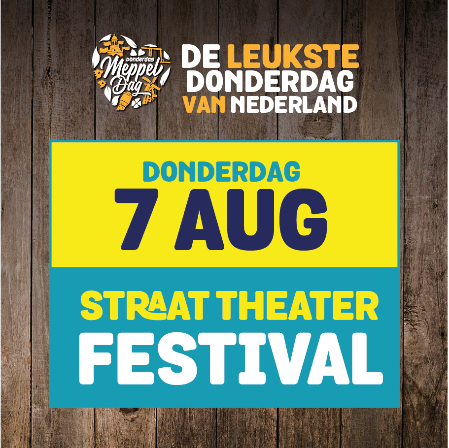 Donderdag Meppeldag 7 augustus 2025