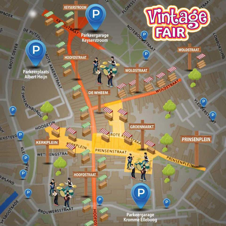 Vintage Fair Meppel 2026: vintage shoppen en gezelligheid in de binnenstad