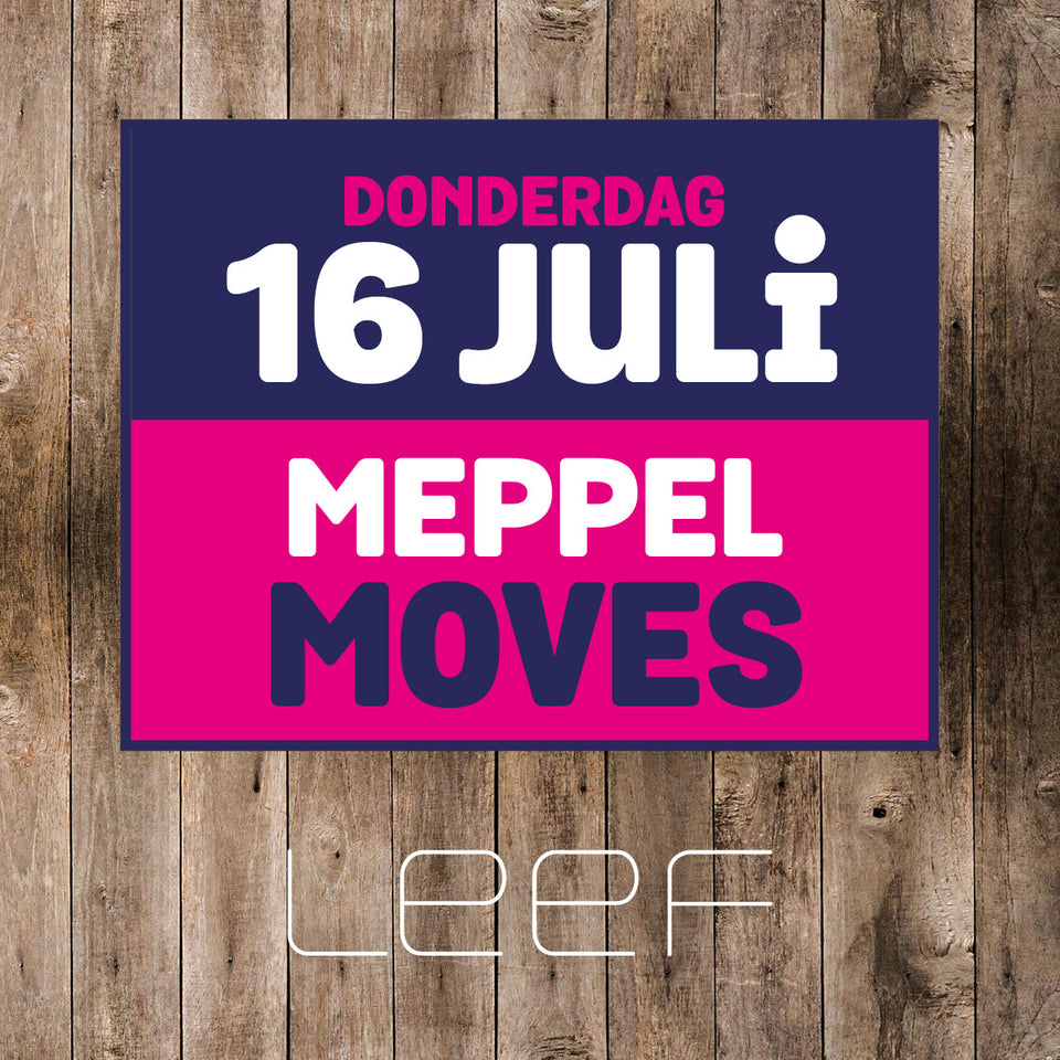 Donderdag Meppeldag 16 juli: Meppel Moves en een dag vol gezelligheid in de binnenstad