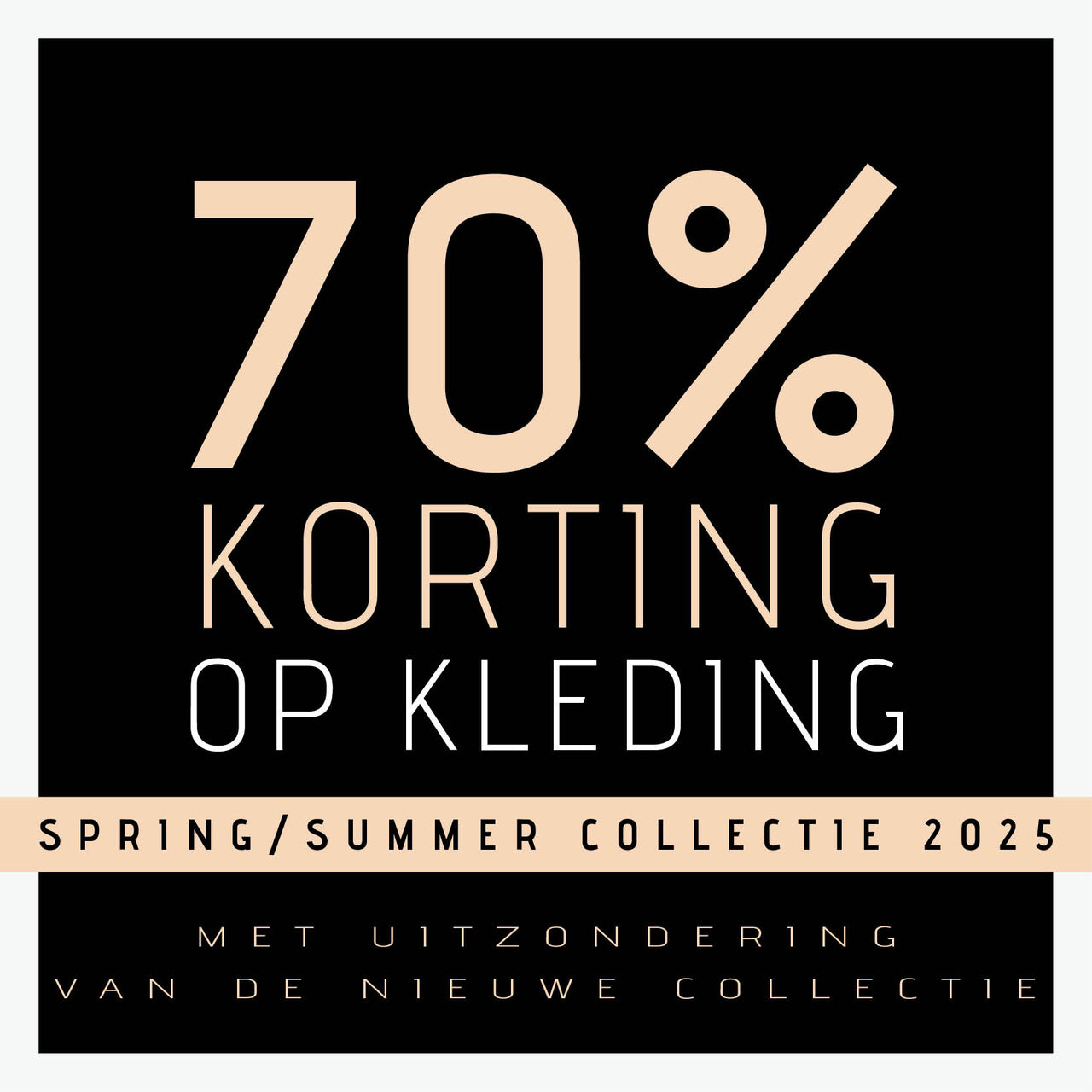 Sale bij LEEF mode en accessoires