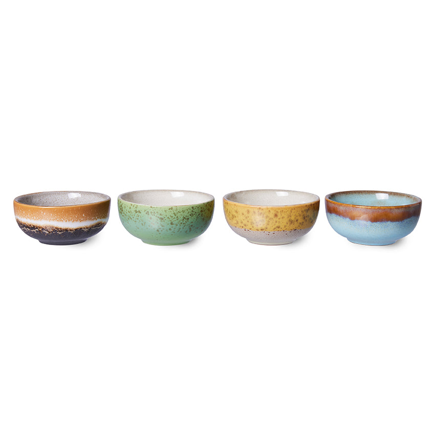 70s Ceramic XS Bowls  Autumn - LEEF mode en accessoires