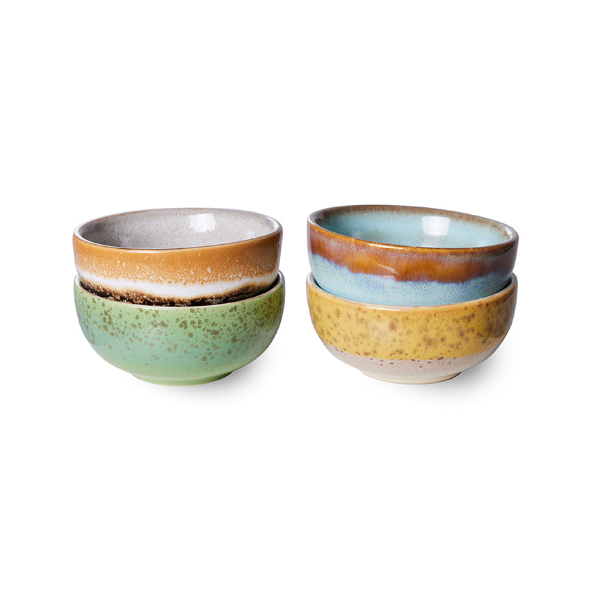 70s Ceramic XS Bowls  Autumn - LEEF mode en accessoires