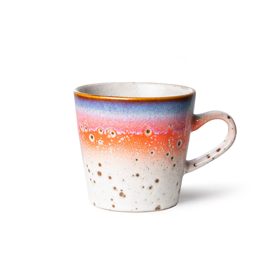 70's Ceramics Americano Mug Asteroids