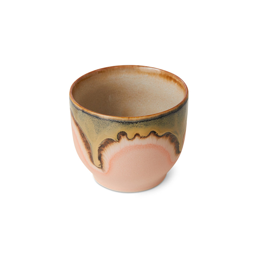 70's Ceramics Cafe Cup Blossom