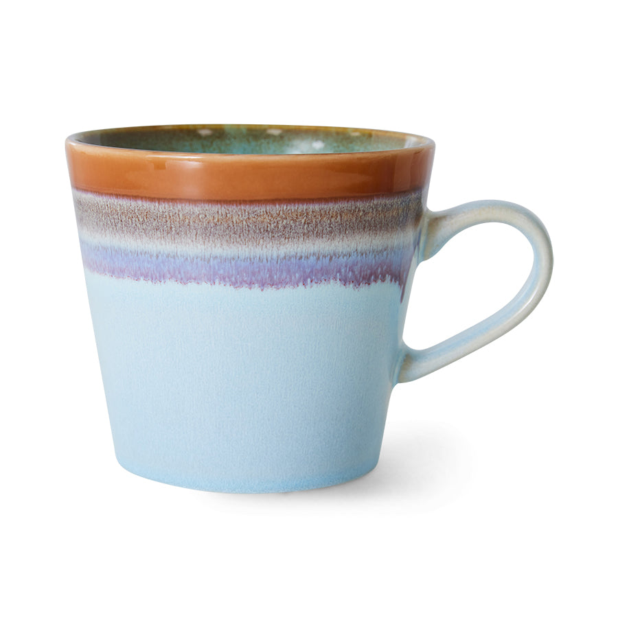 70's Ceramics Cappuccino Mug Ash - LEEF mode en accessoires