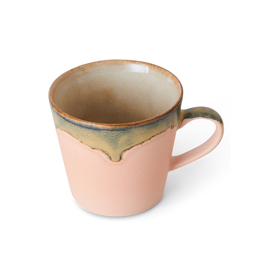 70's Ceramics Cappuccino Mug Blossom