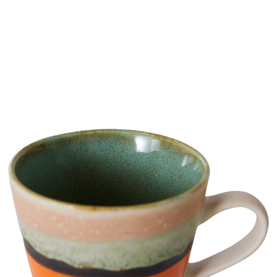 70's Ceramics Cappuccino Mug  Burst - LEEF mode en accessoires