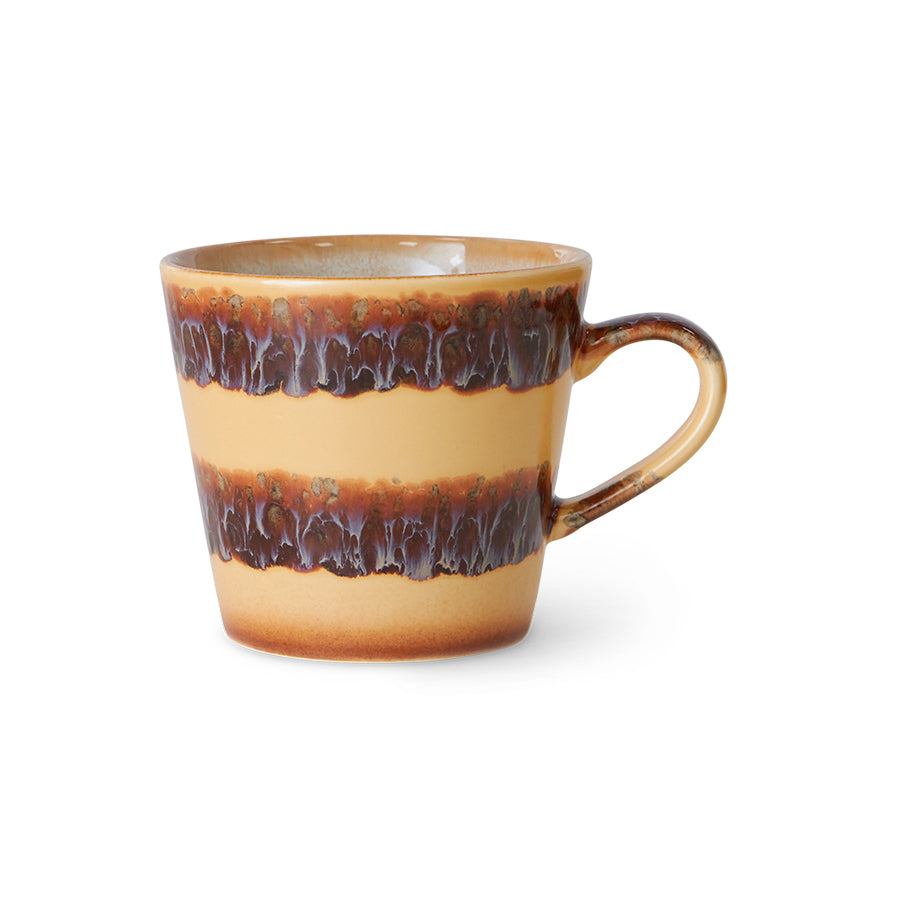 70's Ceramics Cappuccino Mug Cliffs