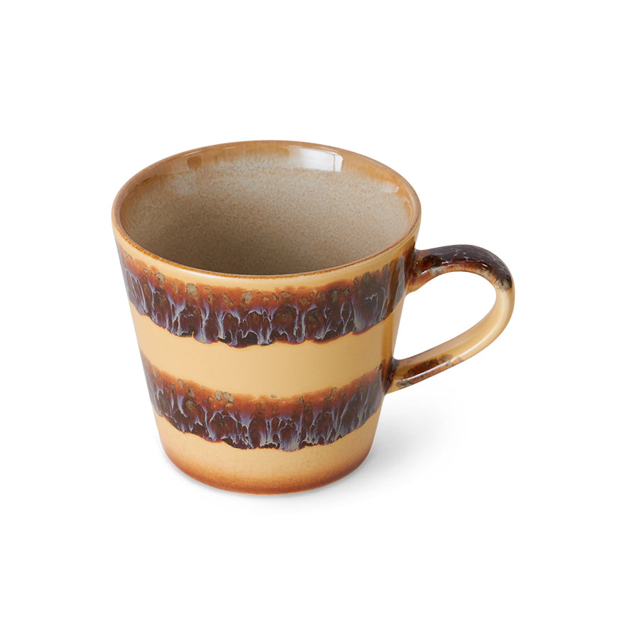 70's Ceramics Cappuccino Mug Cliffs