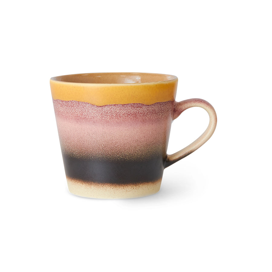 70's Ceramics Cappuccino Mug Sunset