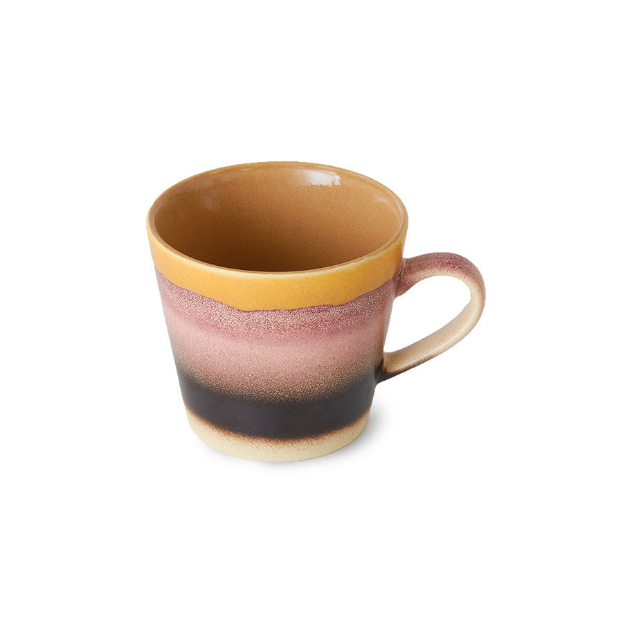 70's Ceramics Cappuccino Mug Sunset