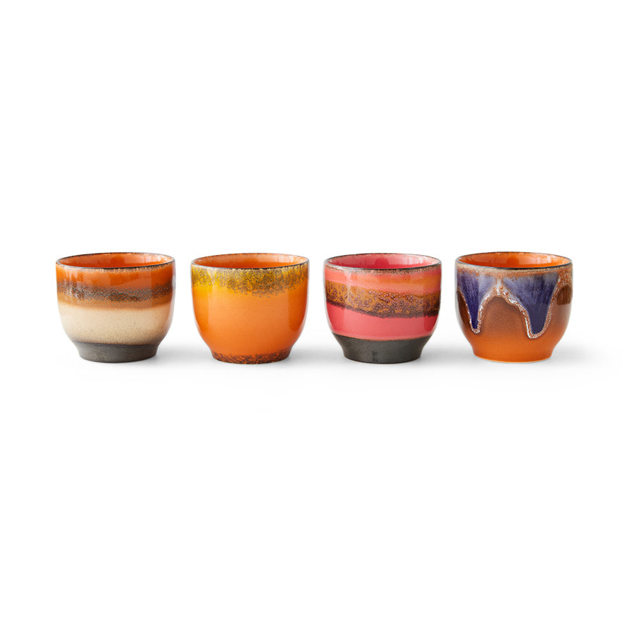 70's Ceramics Coffee Cups Java Excelsa - LEEF mode en accessoires