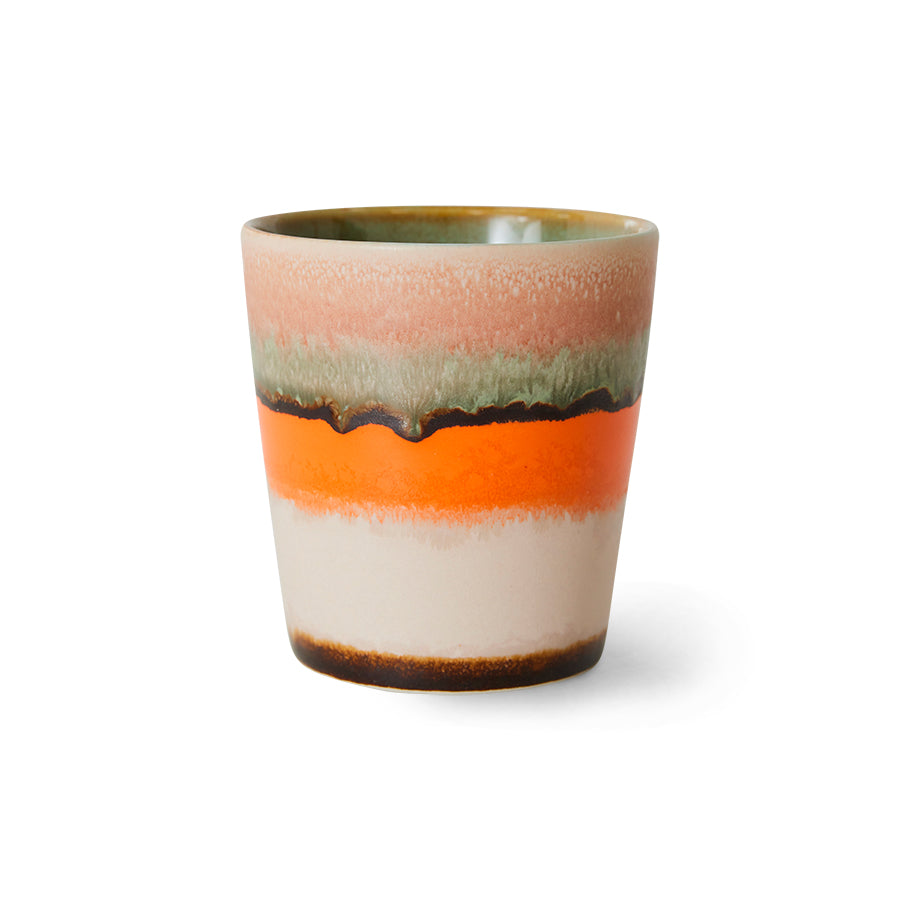 70's Ceramics Coffee Mug Burst - LEEF mode en accessoires