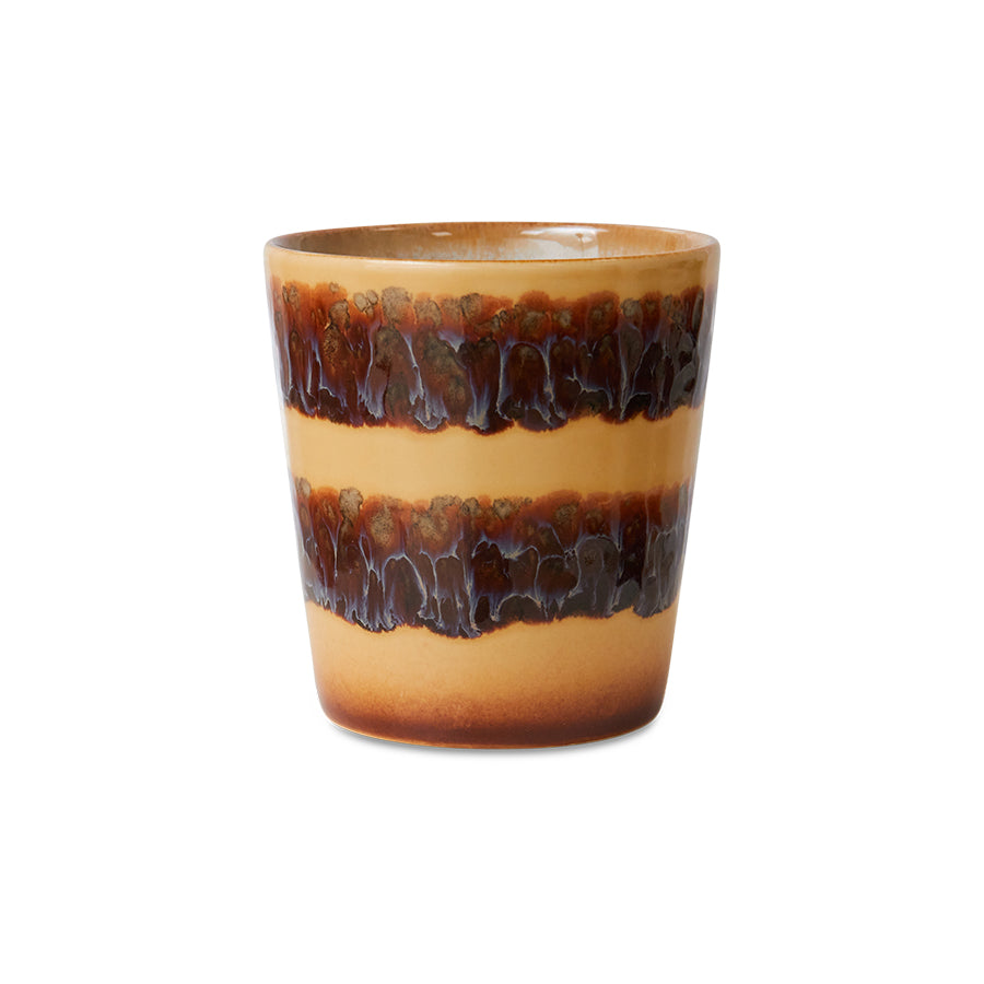 70's Ceramics Coffee Mug Cliffs