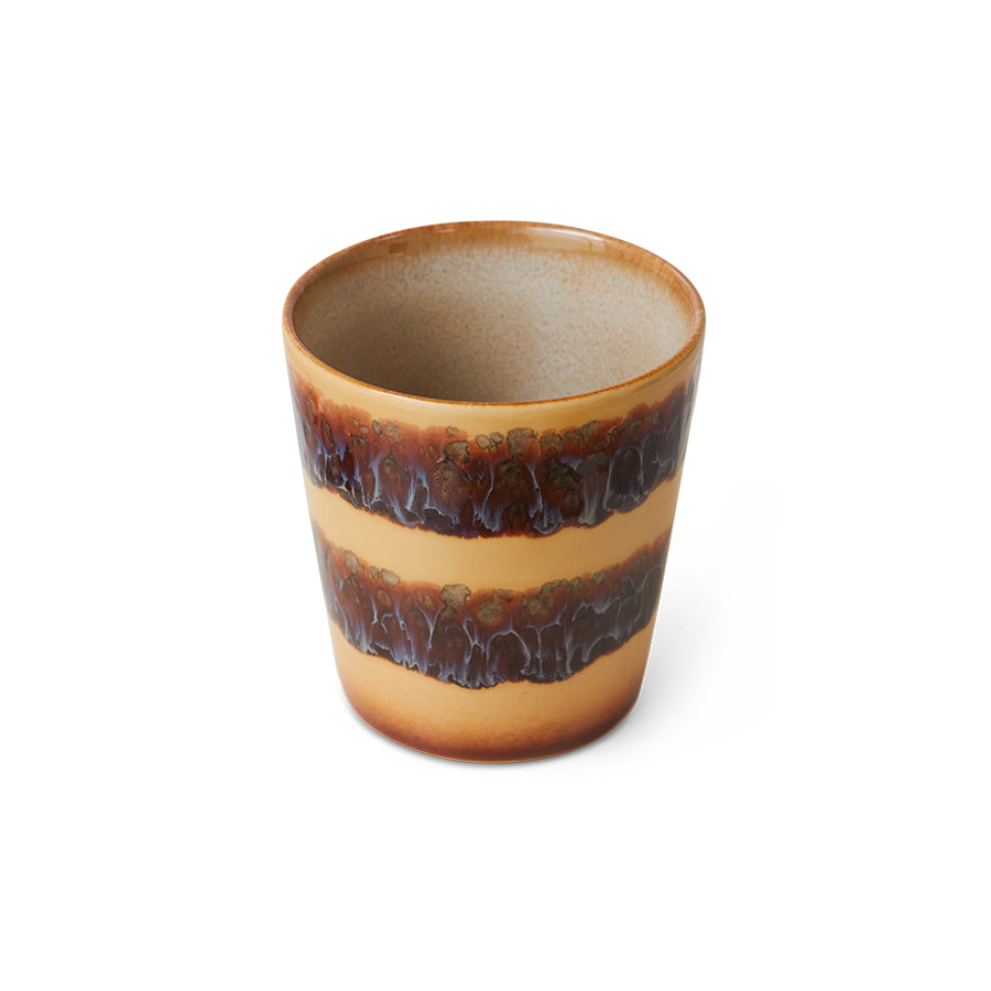 70's Ceramics Coffee Mug Cliffs