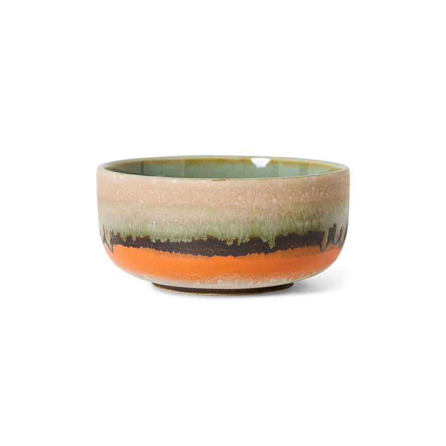 70's Ceramics Dessert Bowl Burst
