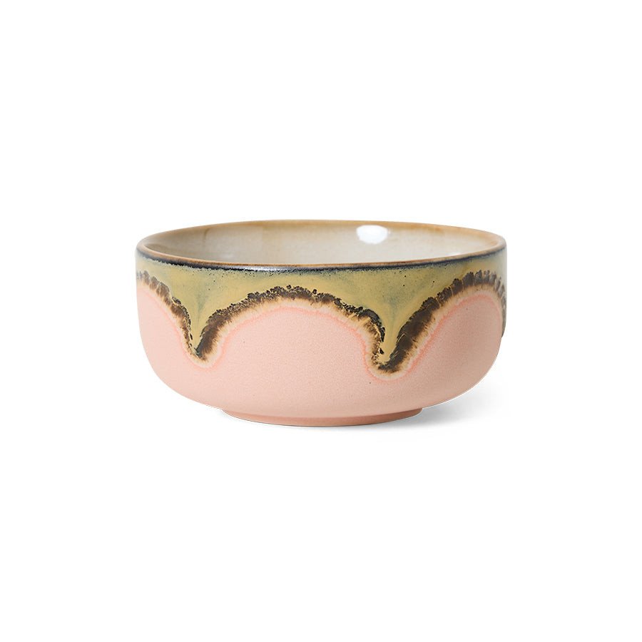 70's Ceramics Dessert Bowl Gem