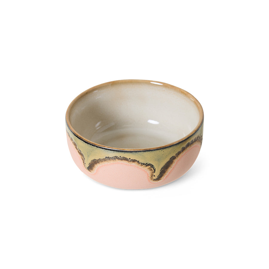 70's Ceramics Dessert Bowl Gem