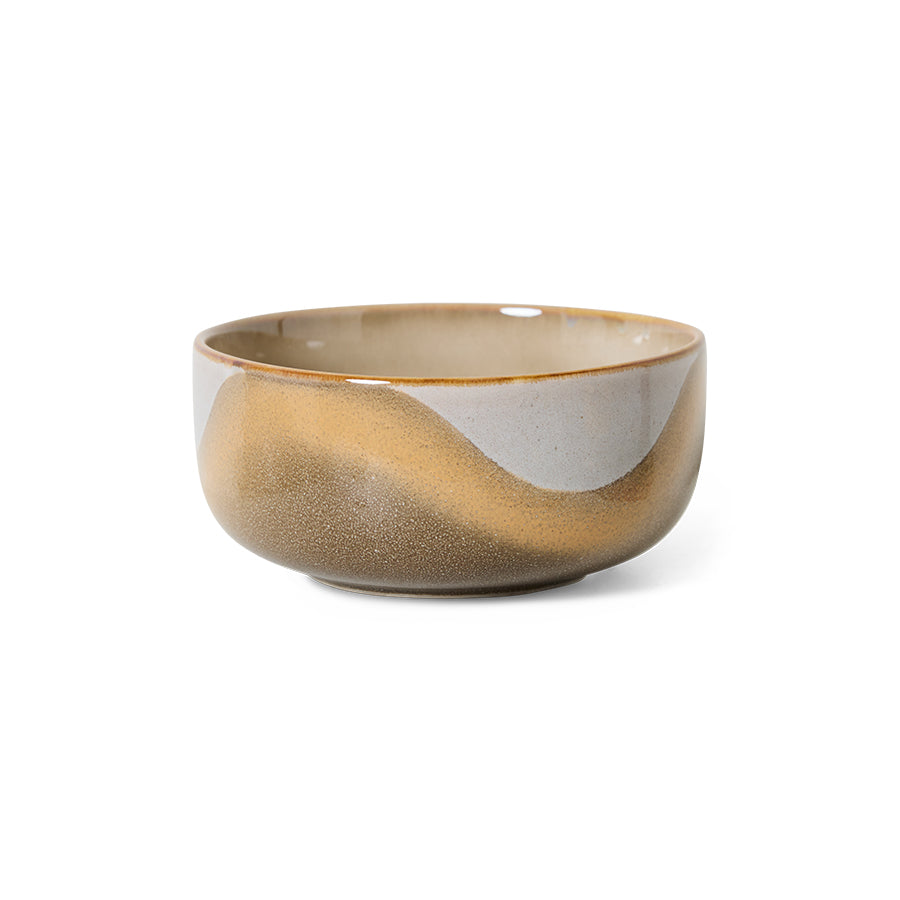 70's Ceramics Dessert Bowl Oasis
