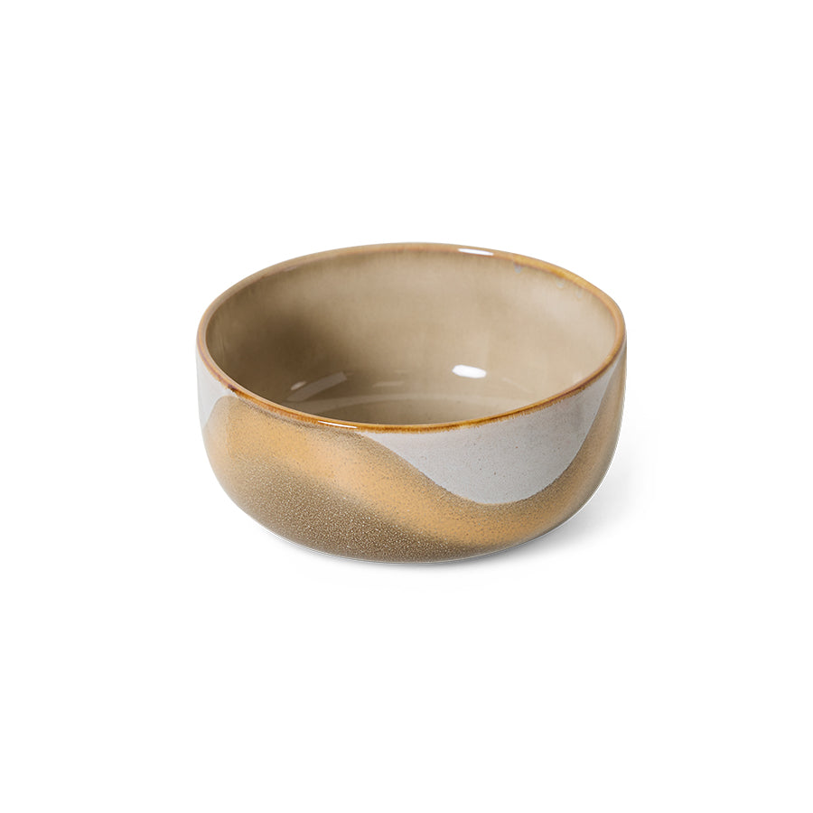 70's Ceramics Dessert Bowl Oasis
