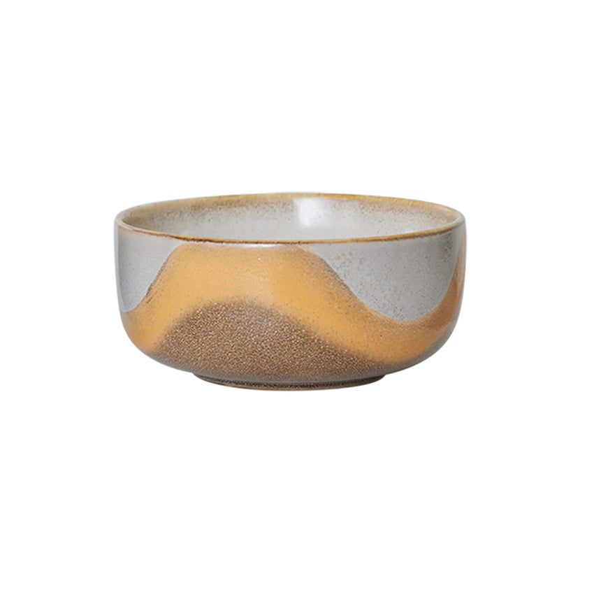 70's Ceramics Dessert Bowls Oasis - LEEF mode en accessoires