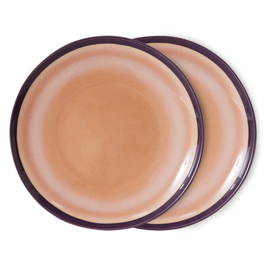 70's Ceramics Dinner Plate Bedrock - LEEF mode en accessoires