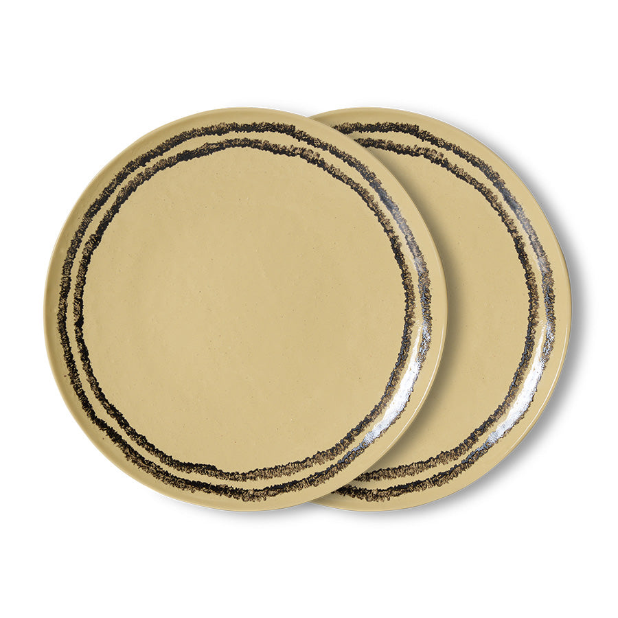 70sCeramicsDinnerPlateVanilla__2