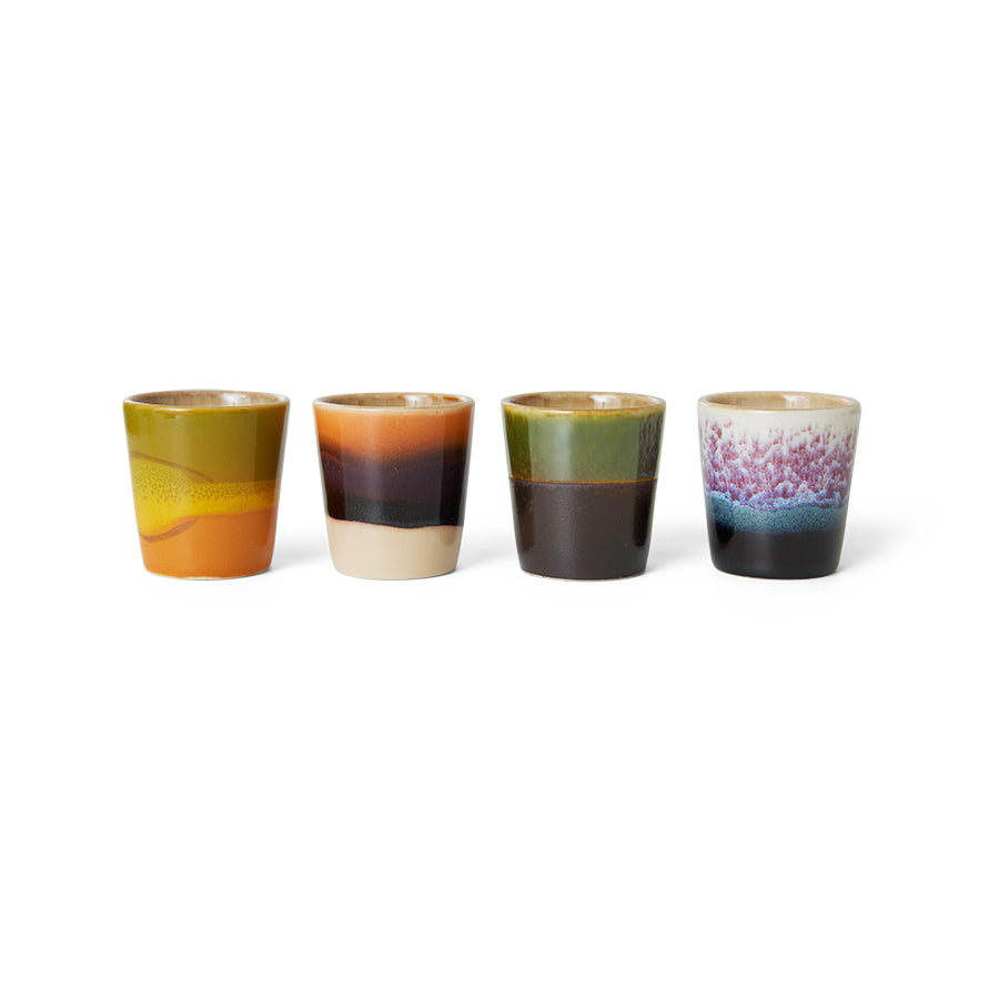 70's Ceramics Egg Cups (set of 4) Island - LEEF mode en accessoires