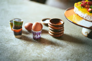 70's Ceramics Egg Cups (set of 4) Island - LEEF mode en accessoires