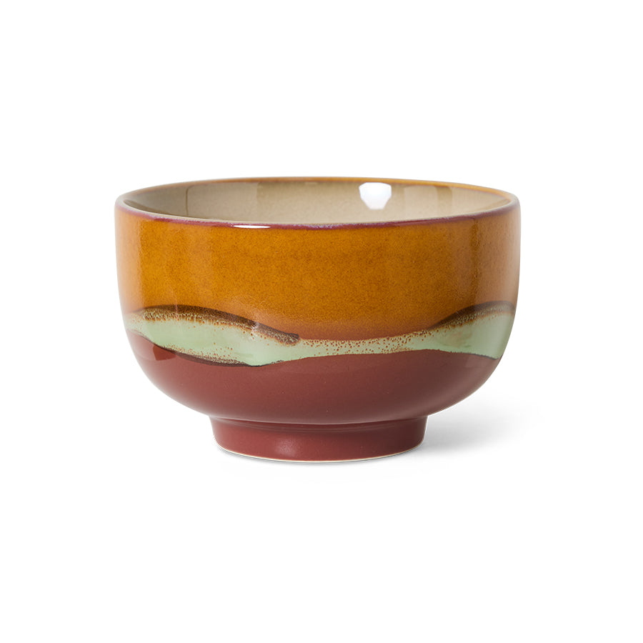 70's Ceramics Noodle Bowl Clay
