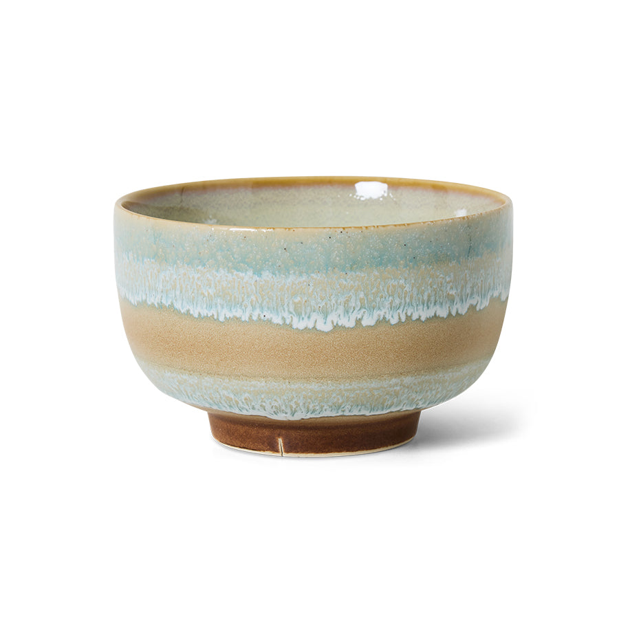 70's Ceramics Noodle Bowl Skyline