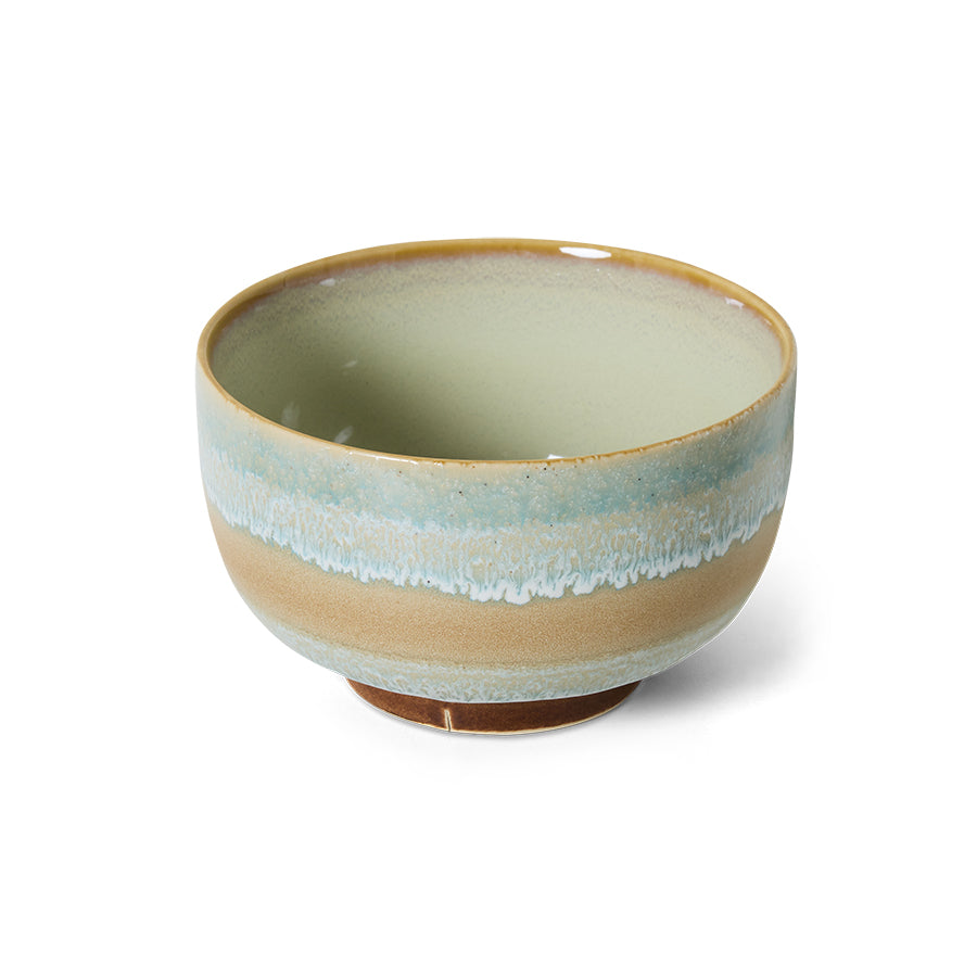 70's Ceramics Noodle Bowl Skyline