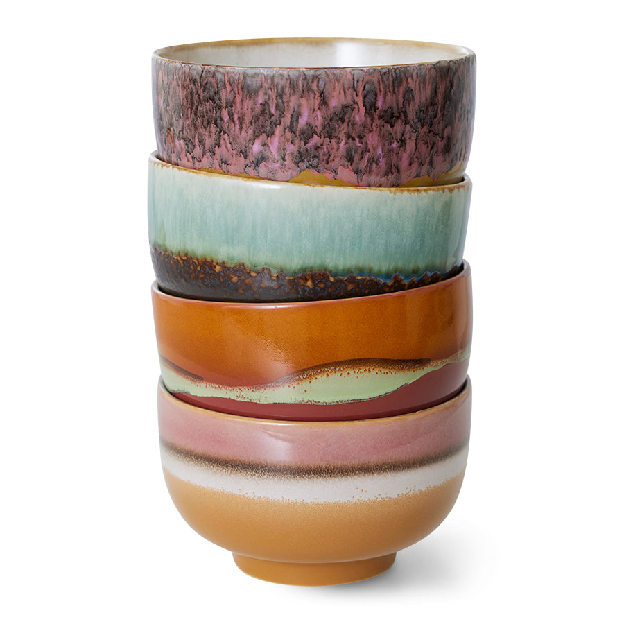 70's Ceramics Noodle Bowls Algea - LEEF mode en accessoires