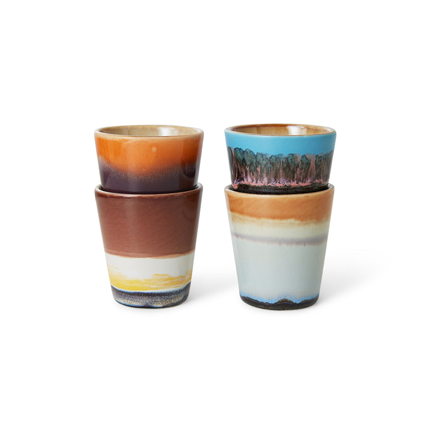 70's Ceramics Ristretto Mug Rise - LEEF mode en accessoires